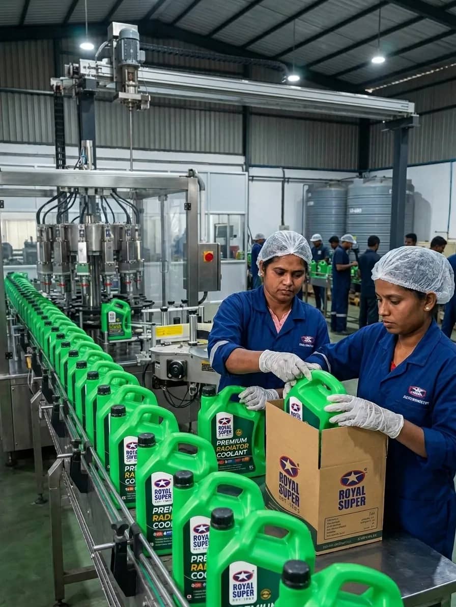 Royal Super automated aerosol manufacturing facility
